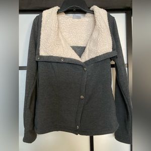 Women’s Columbia Sherpa collar knit sweater